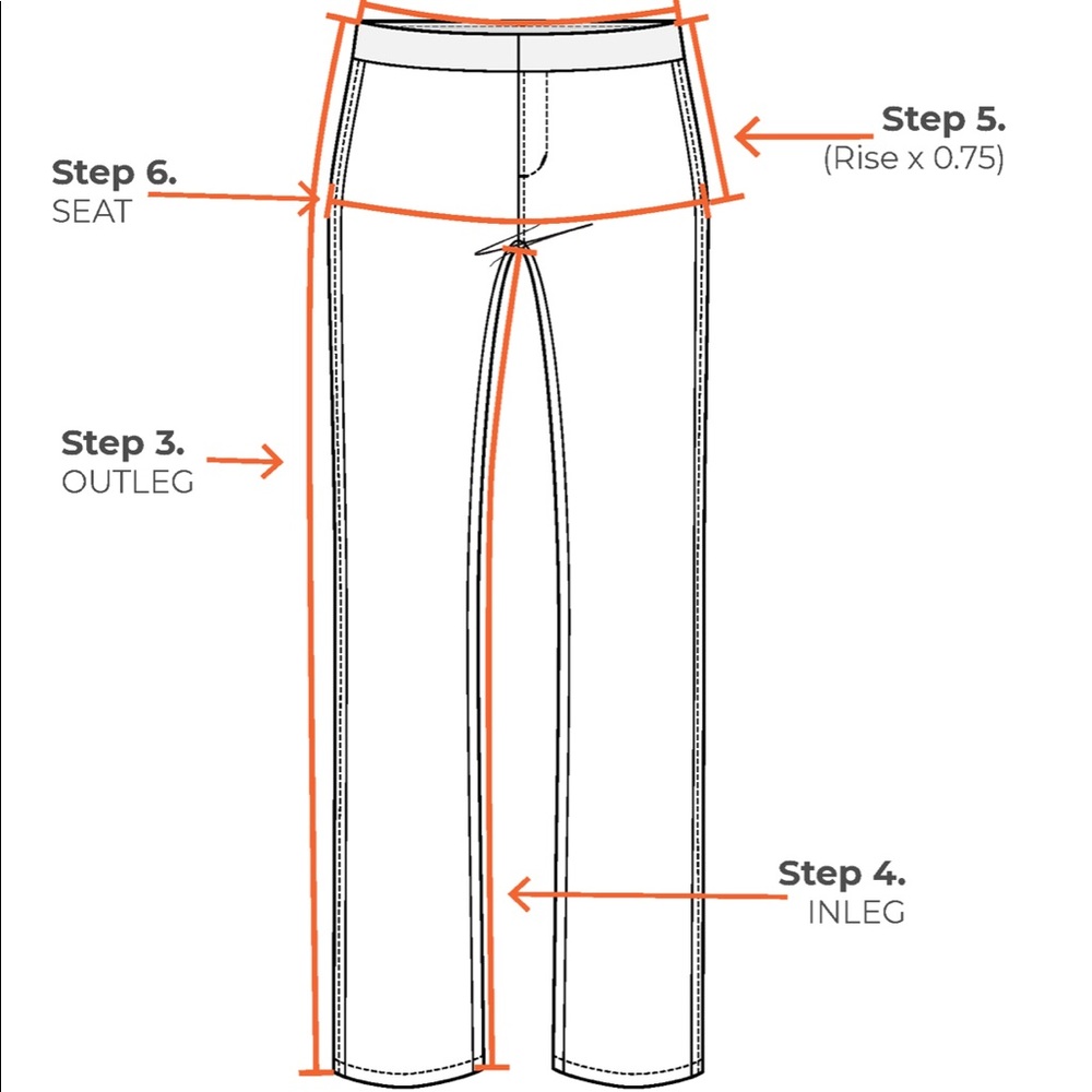 Women Pants Sizing Guide